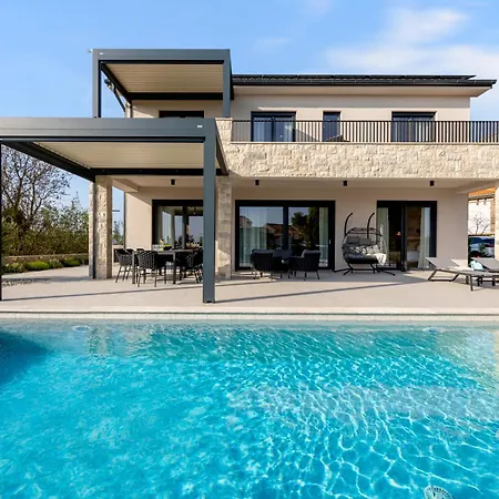Cesarica With Heated Pool, Indoor Pool And Sauna Villa