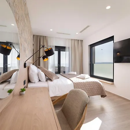 Cesarica With Heated Pool, Indoor Pool And Sauna Villa