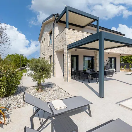 Cesarica With Heated Pool, Indoor Pool And Sauna Villa